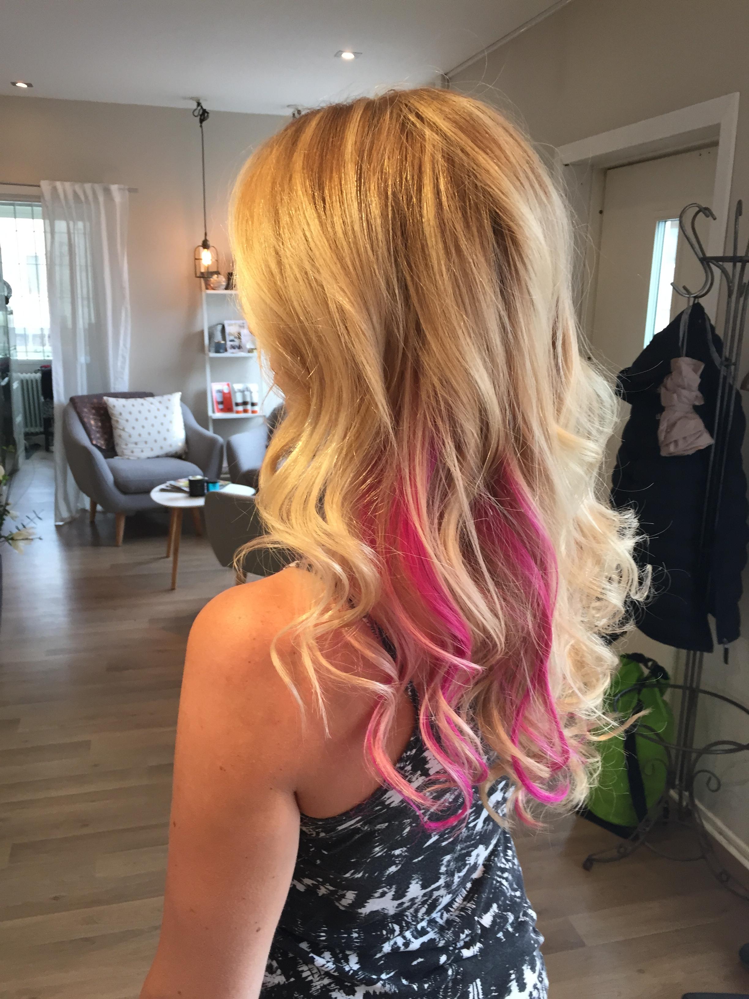 Sollentuna frisör färgning slingor